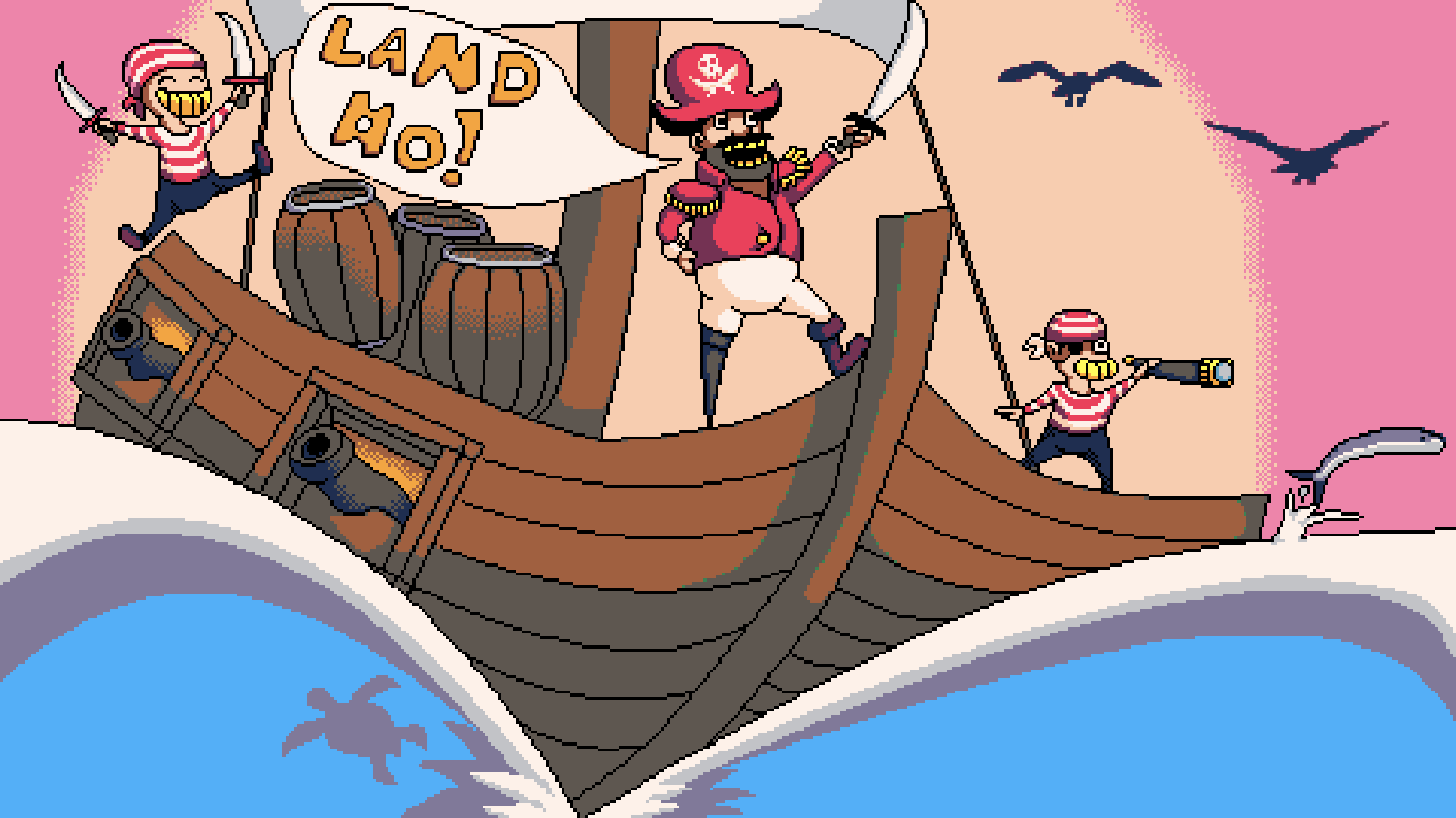 Falling Pirates screenshot 2