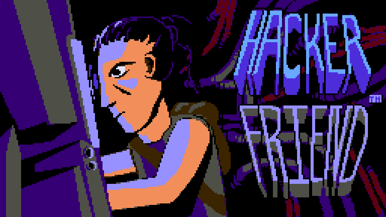 Hacker Friend title screen
